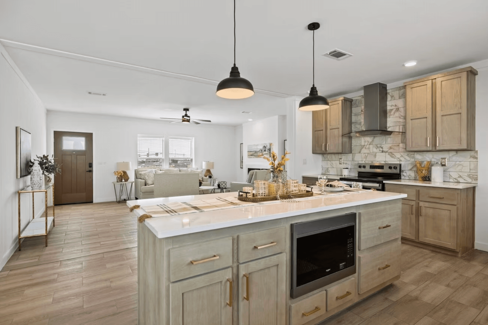 Luxe haven kitchen home features