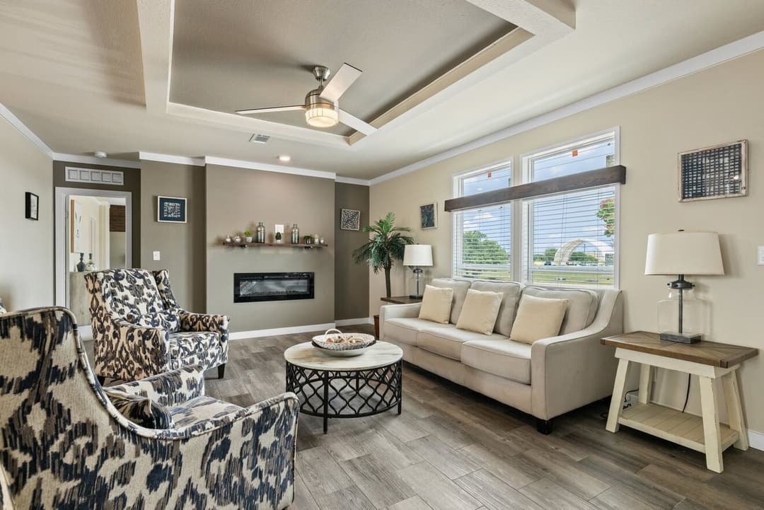 El rancho interior home features