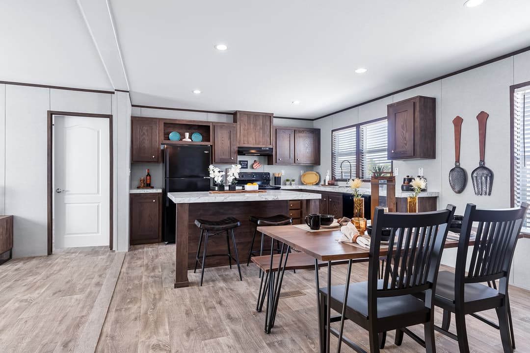 The nassau 28x48 interior home features