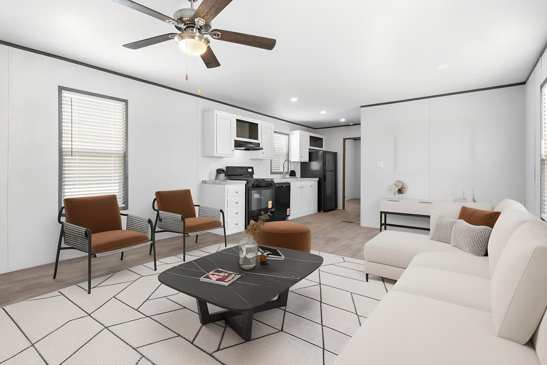 Molly 16x60 interior home features