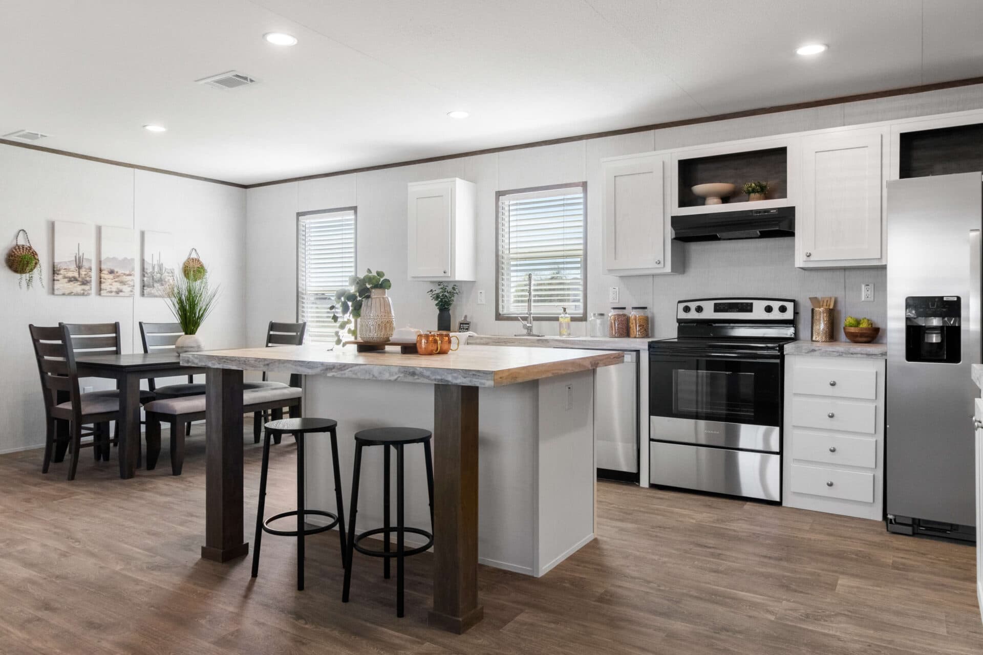 Panama doublewide kitchen home features
