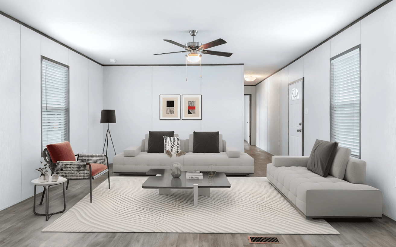 Tropic singlewide interior home features