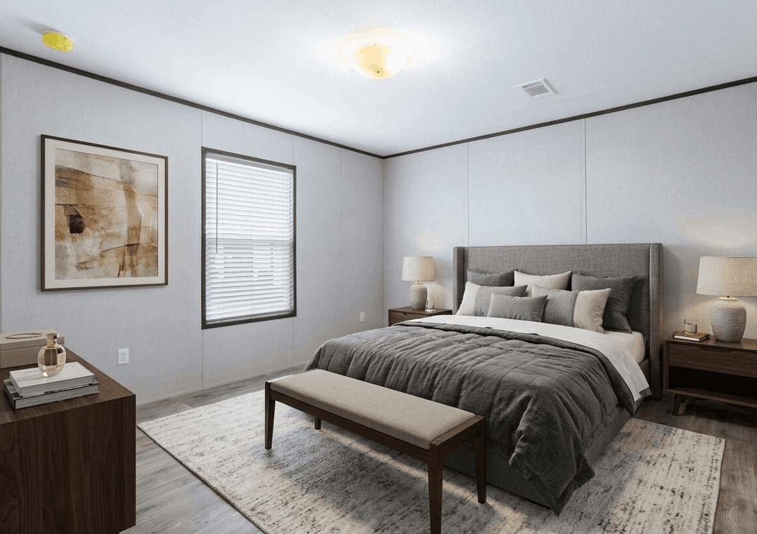 The nassau doublewide bedroom home features