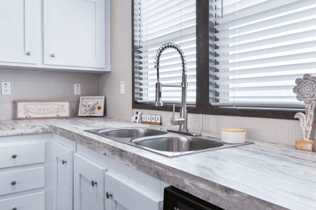 The nassau doublewide kitchen home features