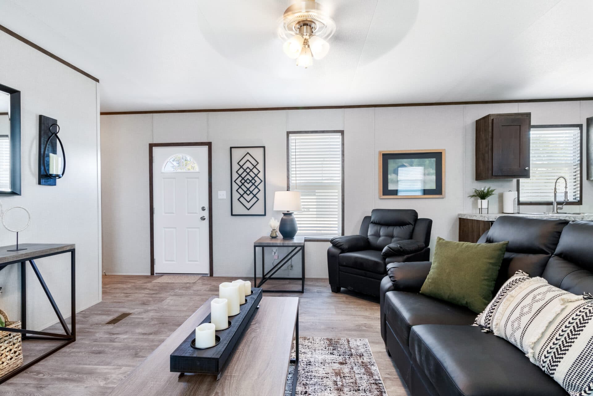 Tropic singlewide interior home features