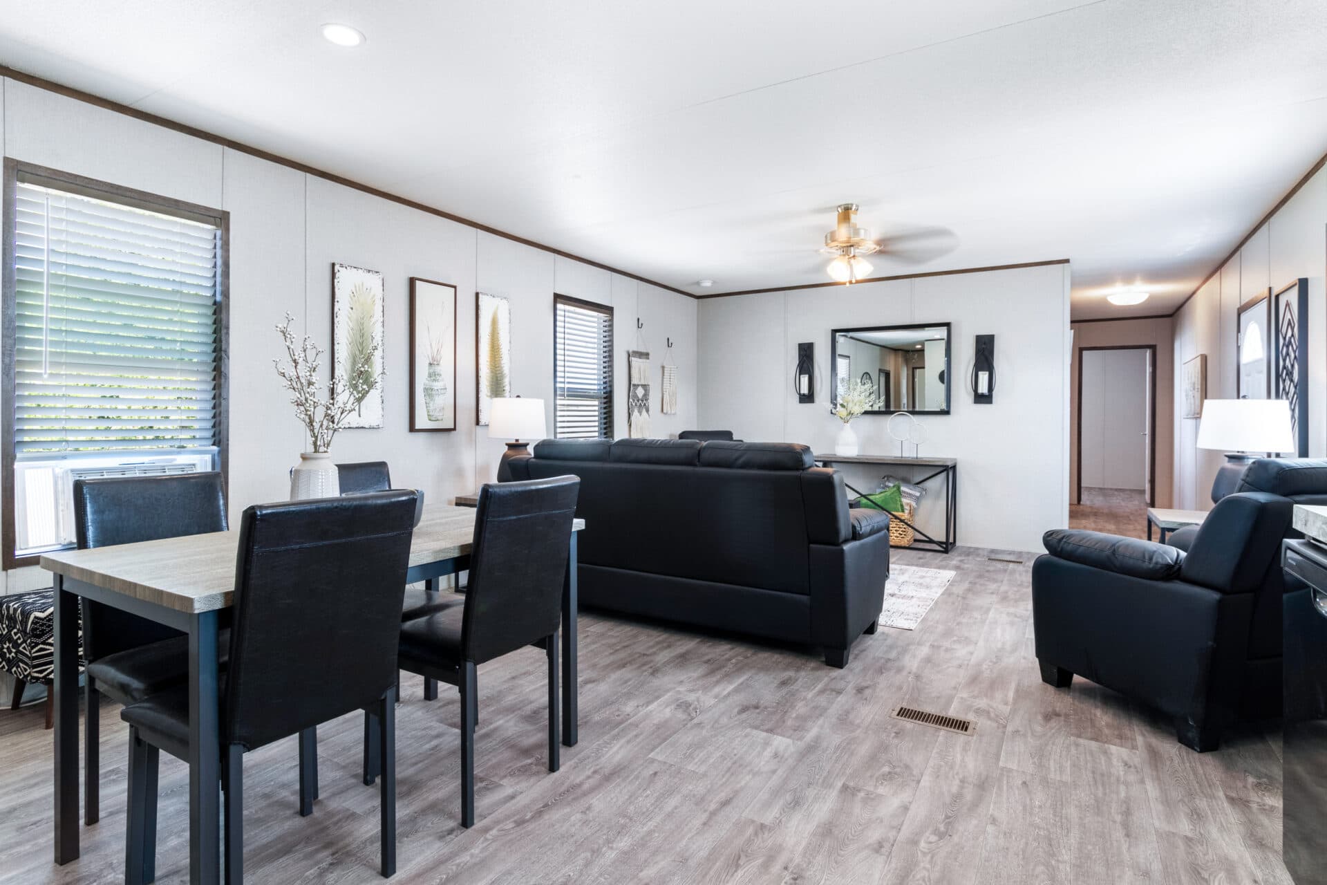 Tropic singlewide interior home features