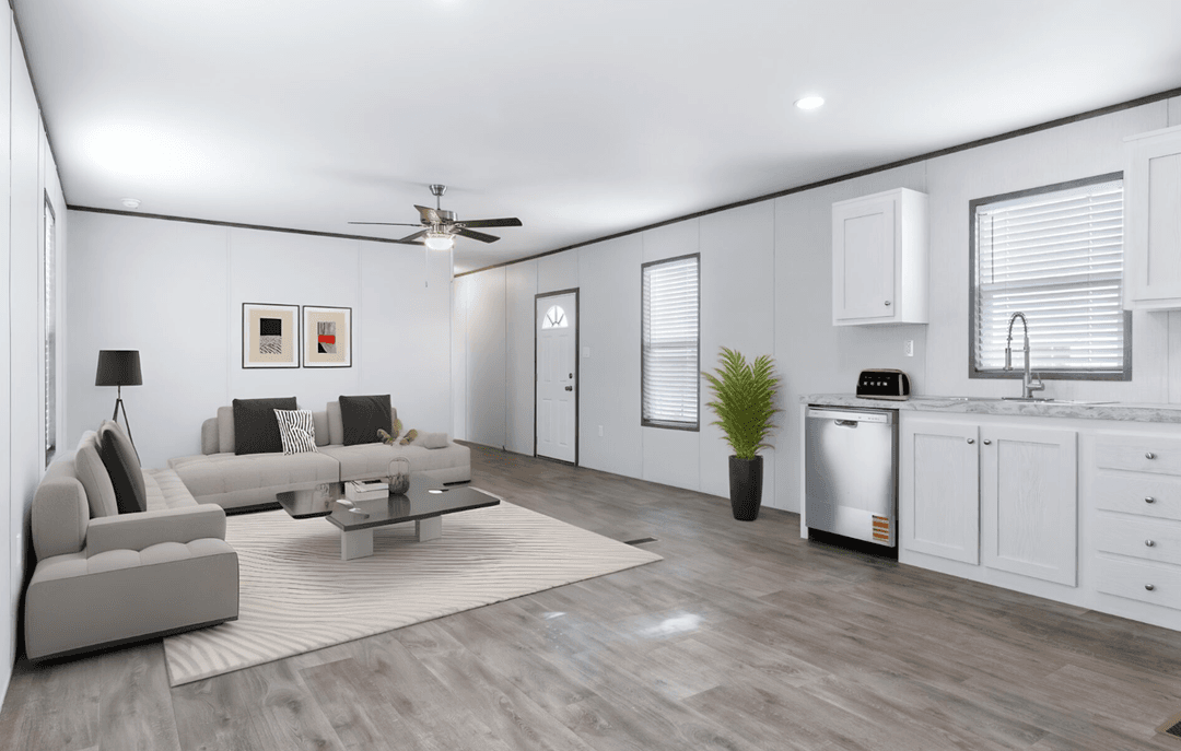 Tropic singlewide interior home features