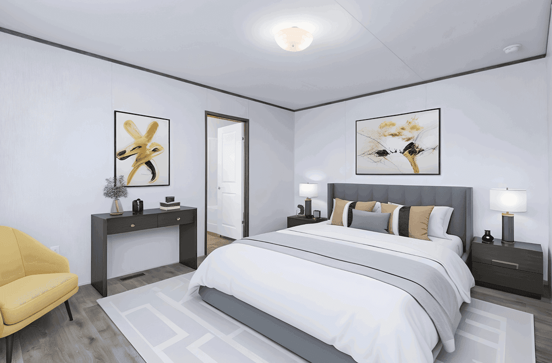 Atlantis 16x76 bedroom home features
