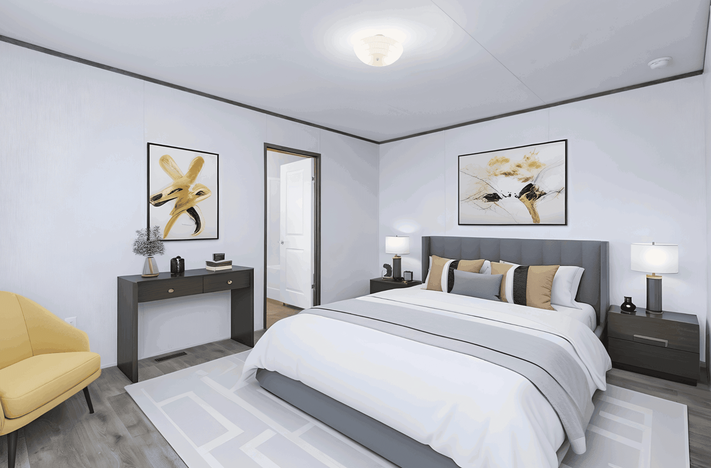 Atlantis 16x76 bedroom home features