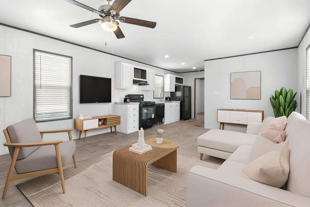 Molly 16x60 interior home features