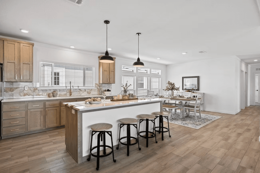 Luxe haven kitchen home features