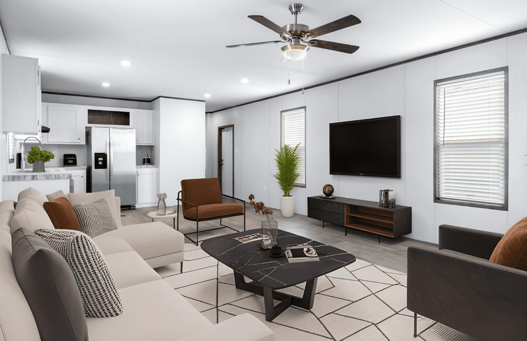 Tropic singlewide interior home features