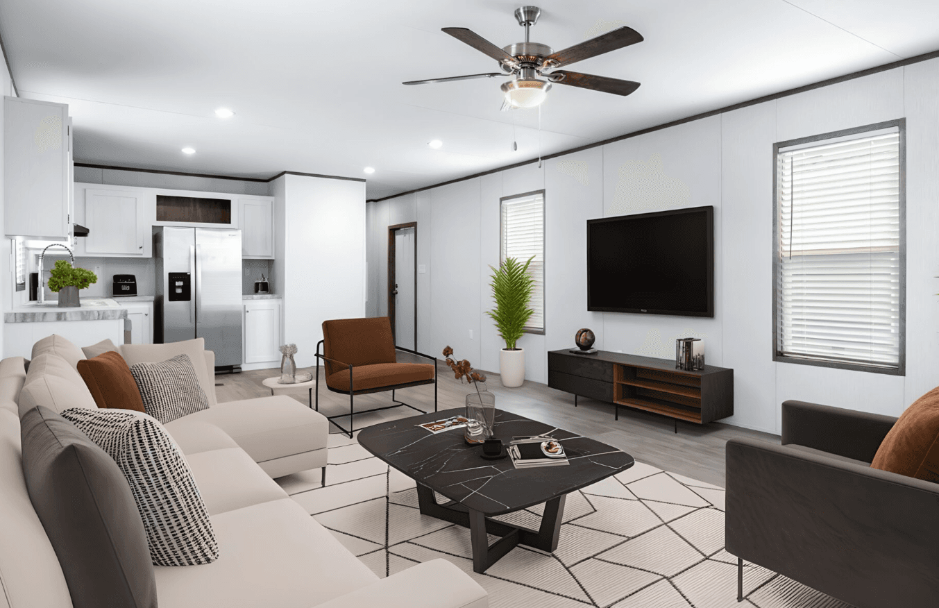 Tropic singlewide interior home features
