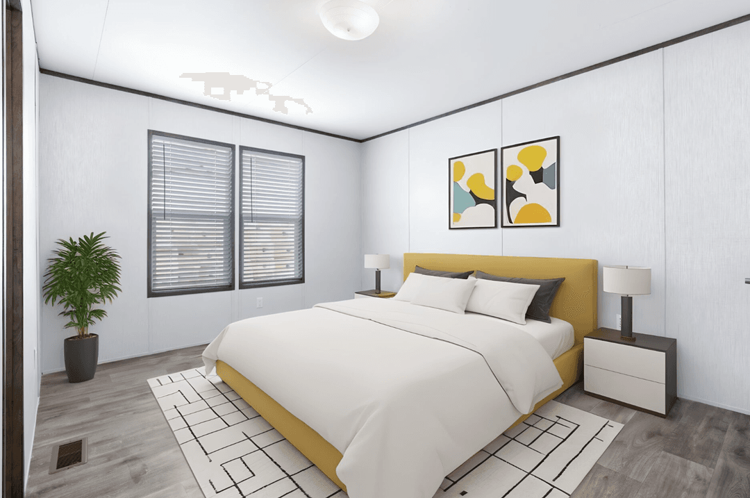 Tropic singlewide bedroom home features