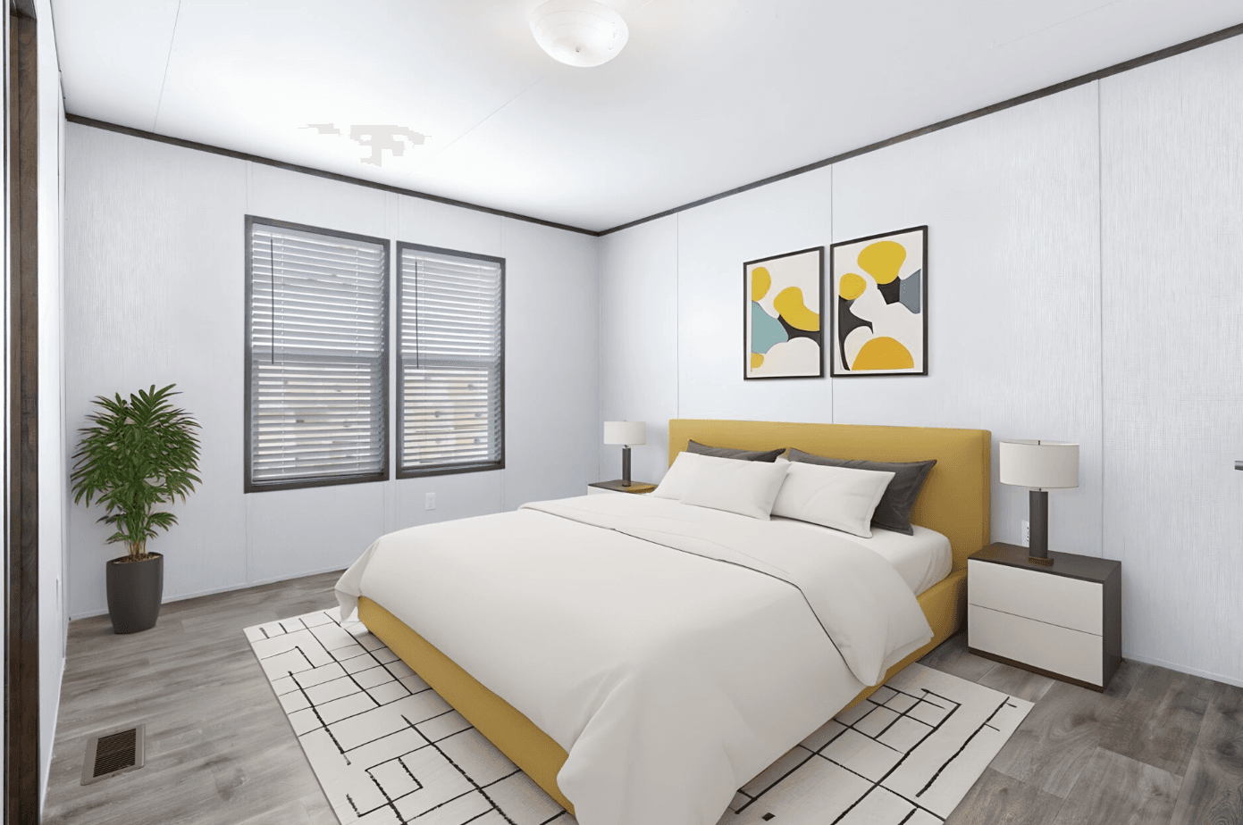 Tropic singlewide bedroom home features
