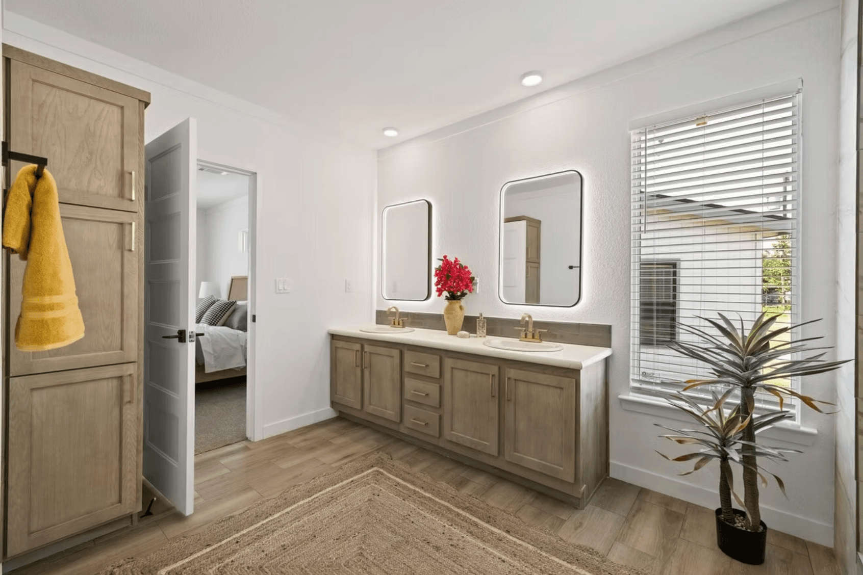 Luxe haven bathroom home features