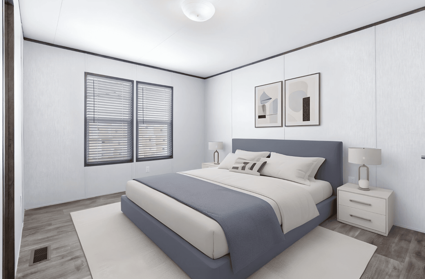 Tropic singlewide bedroom home features