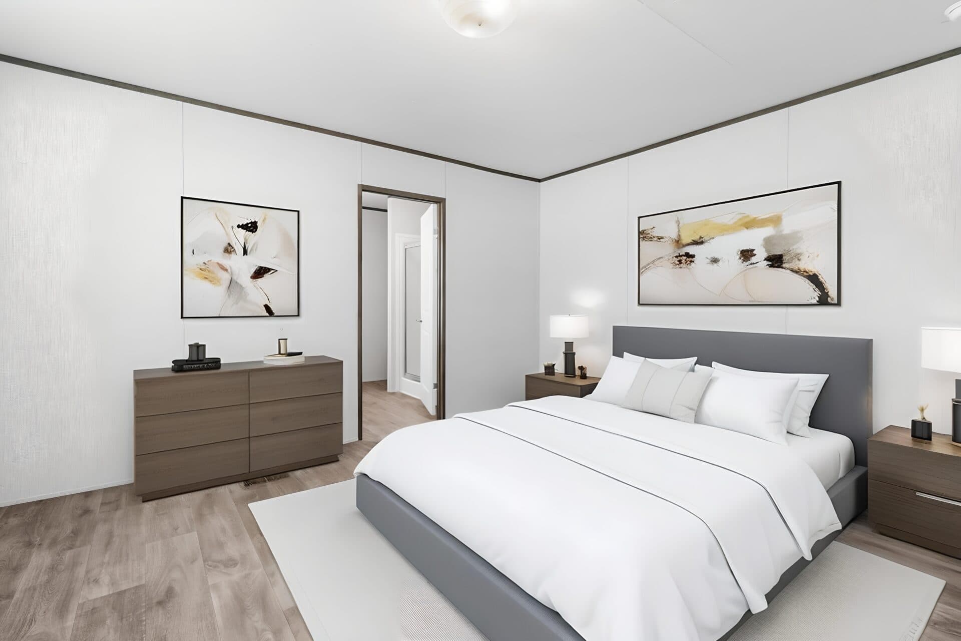 Molly 16x60 bedroom home features