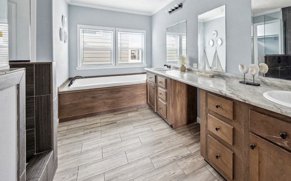 The achilles bathroom home features