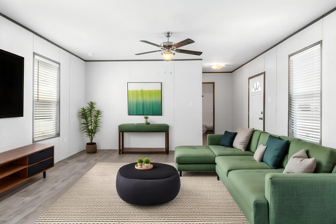 Molly 16x60 interior home features