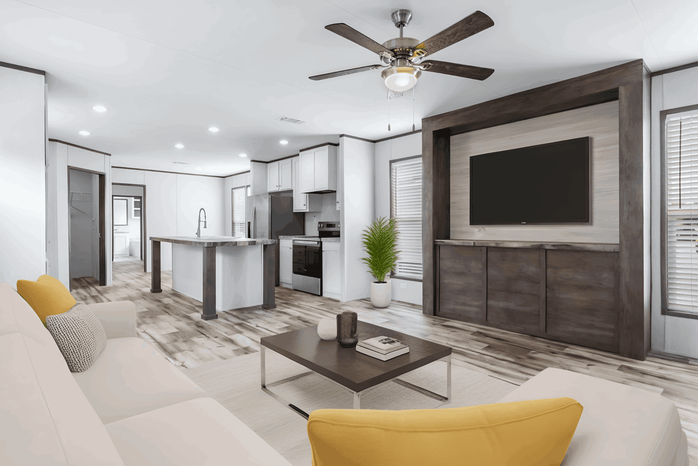 Cypress interior home features