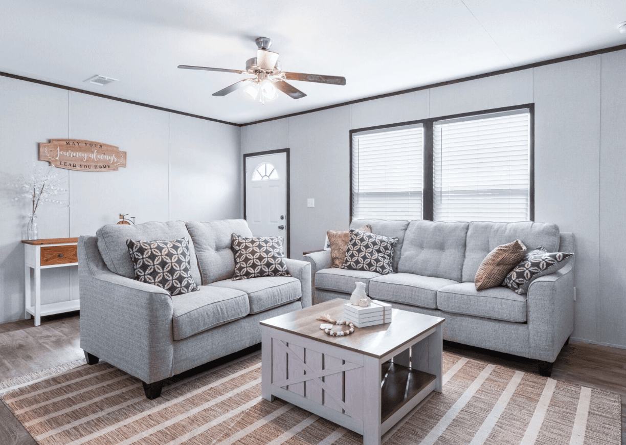 The nassau doublewide interior home features
