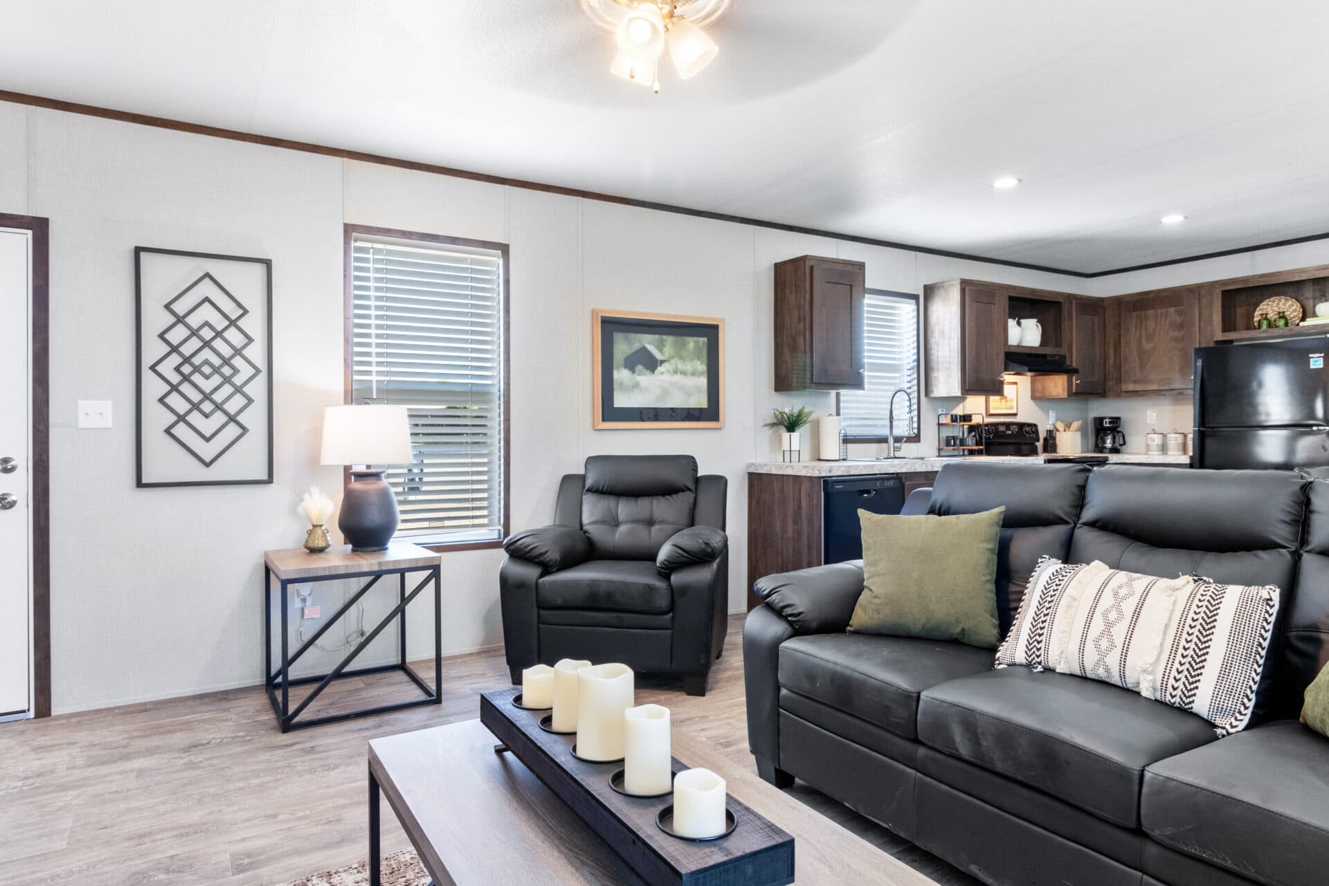 Tropic singlewide interior home features
