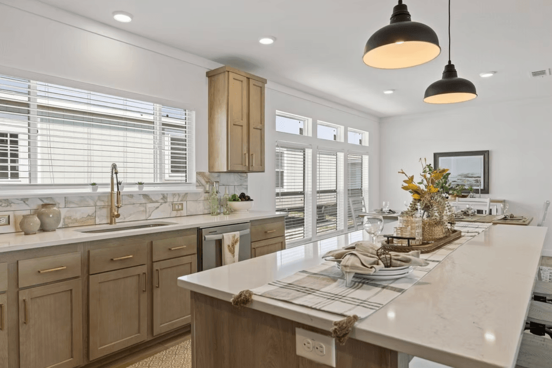 Luxe haven kitchen home features