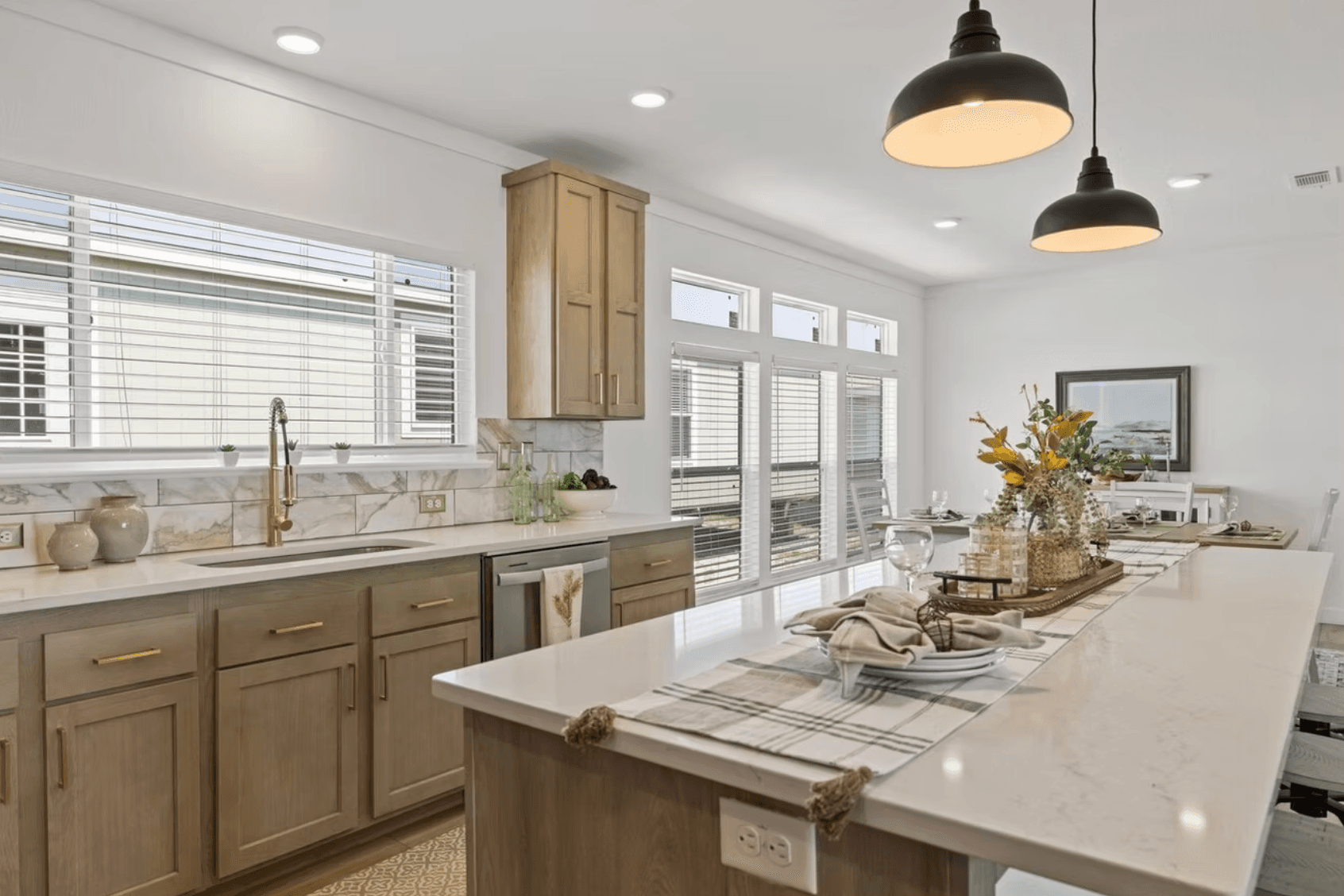 Luxe haven kitchen home features