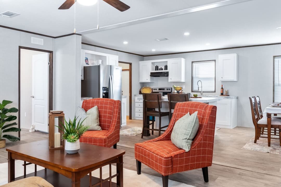 Rosewood doublewide interior home features