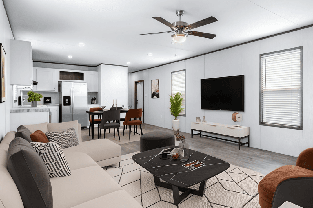 Tropic singlewide interior home features