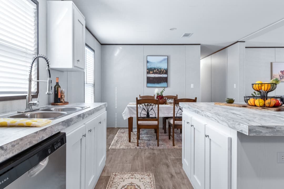 Rosewood doublewide kitchen home features