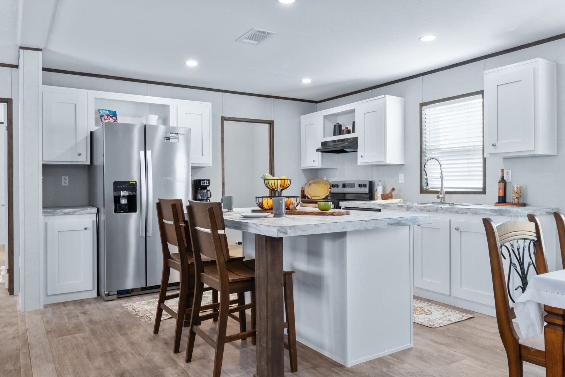 Rosewood doublewide kitchen home features