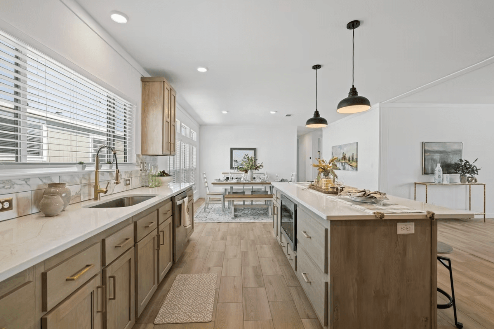 Luxe haven kitchen home features