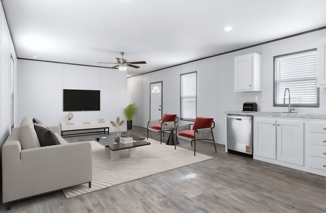 Tropic singlewide interior home features