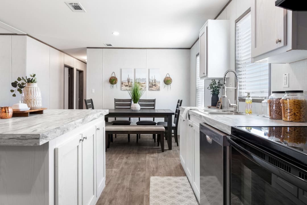 Panama doublewide kitchen home features
